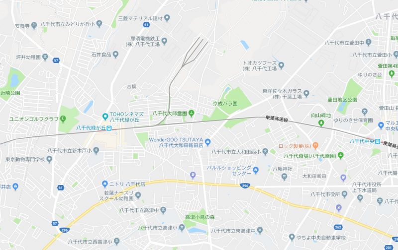 京成バラ園地図